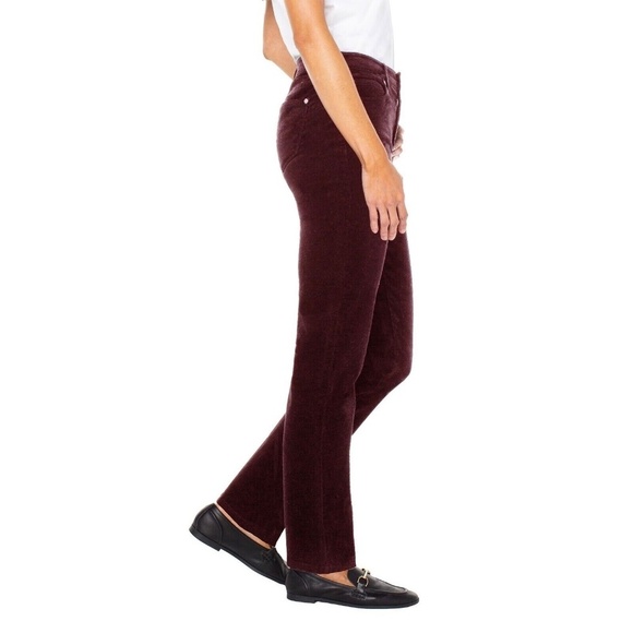 Well Worn brand: High Rise, Soft Corduroy Skinny Pants, Red, Size 10 (W30), NWT - Picture 2 of 16